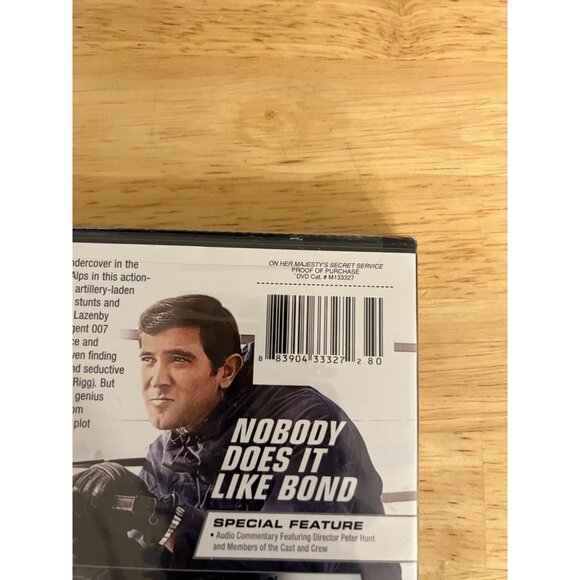 On Her Majestys Secret Service 1969 DVD Collectors Edition George Lazenby Pre-Ow - Picture 4 of 4